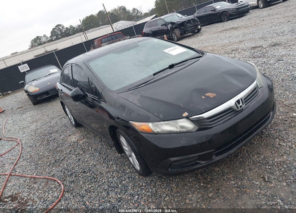 2012 HONDA CIVIC EX VIN: 2HGFB2F86CH576173