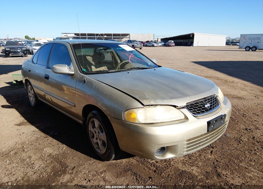 2002 NISSAN SENTRA GXE VIN: 3N1CB51D12L585296