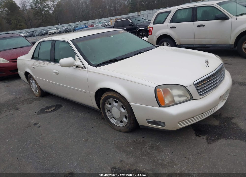 2001 CADILLAC DEVILLE STANDARD VIN: 1G6KD54Y31U197267