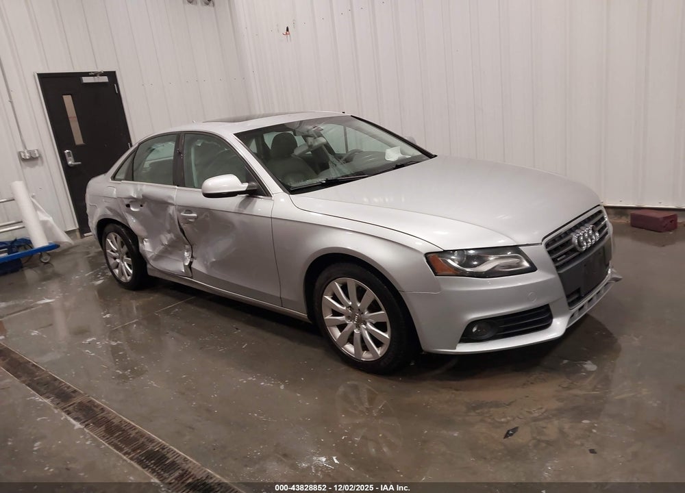 2010 AUDI A4 2.0T PREMIUM VIN: WAUFFAFL9AN043625