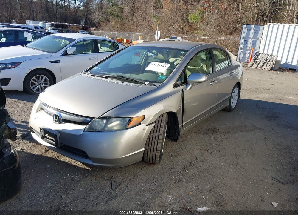 2006 HONDA CIVIC LX VIN: 2HGFA16546H505285