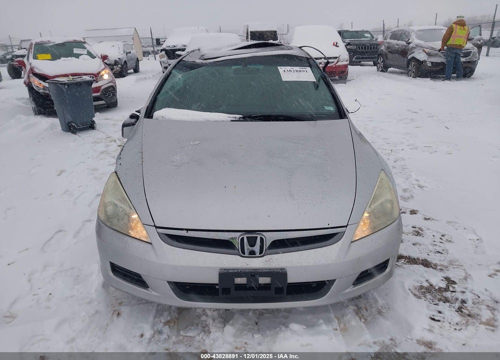 2007 HONDA ACCORD 3.0 EX VIN: 1HGCM66587A014872