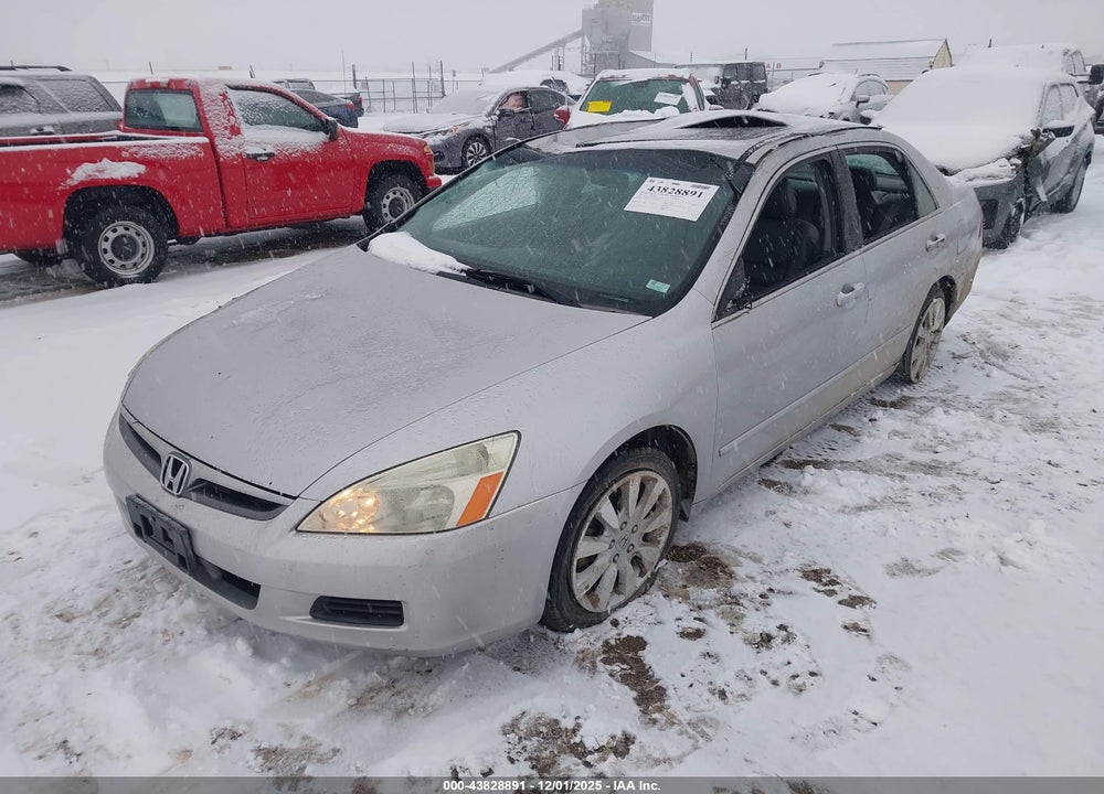 2007 HONDA ACCORD 3.0 EX VIN: 1HGCM66587A014872