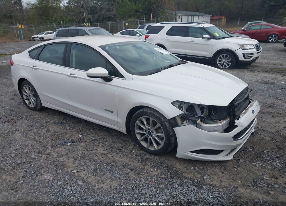 2017 FORD FUSION HYBRID SE VIN: 3FA6P0LU0HR233012