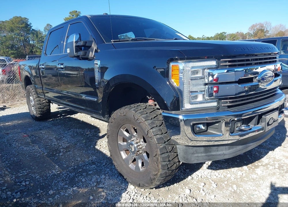 2017 FORD F-250 KING RANCH VIN: 1FT7W2BT7HEC73399