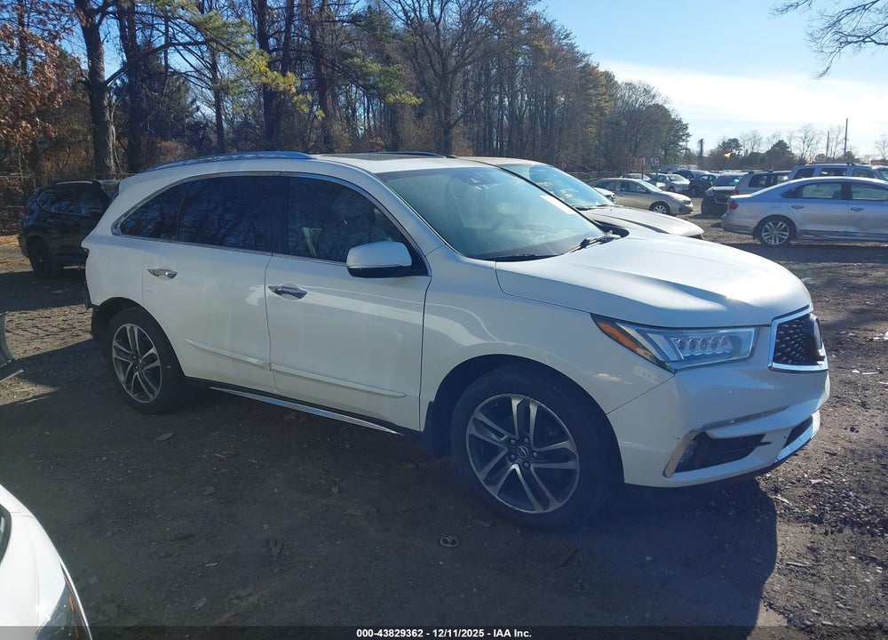 2017 ACURA MDX ADVANCE PACKAGE VIN: 5FRYD4H80HB003615