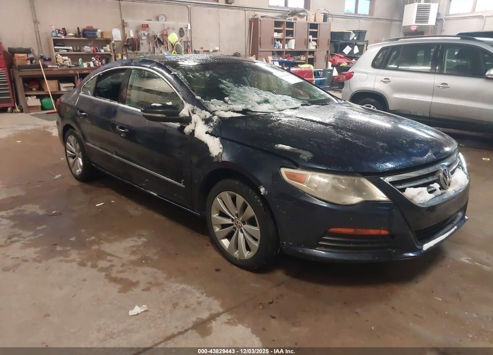 2012 VOLKSWAGEN CC SPORT VIN: WVWMN7AN9CE501126