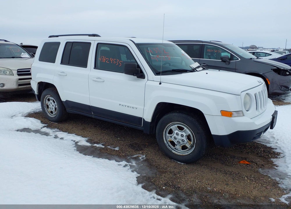 2014 JEEP PATRIOT SPORT VIN: 1C4NJPBA2ED601380