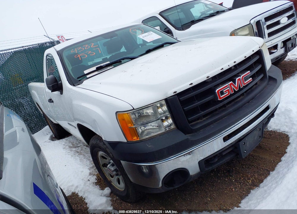 2011 GMC SIERRA 1500 WORK TRUCK VIN: 1GTN2TE04BZ161301