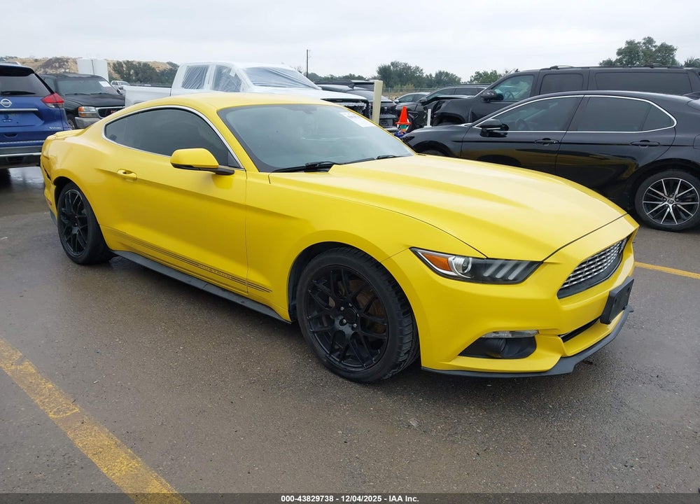 2016 FORD MUSTANG ECOBOOST VIN: 1FA6P8THXG5255862
