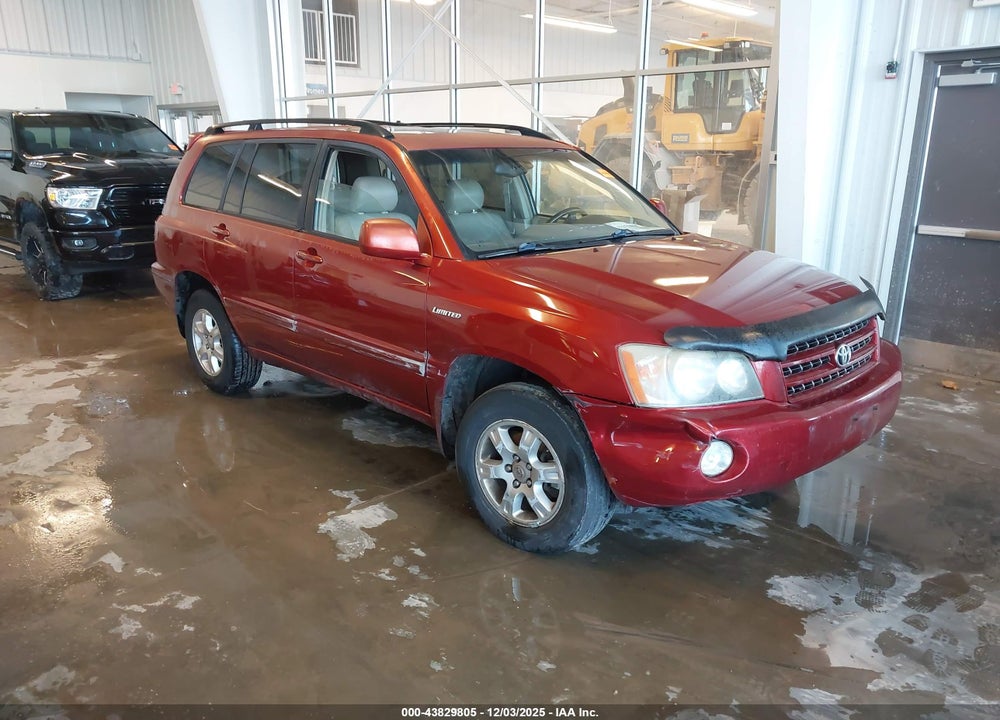 2003 TOYOTA HIGHLANDER LIMITED V6 VIN: JTEHF21A230150955