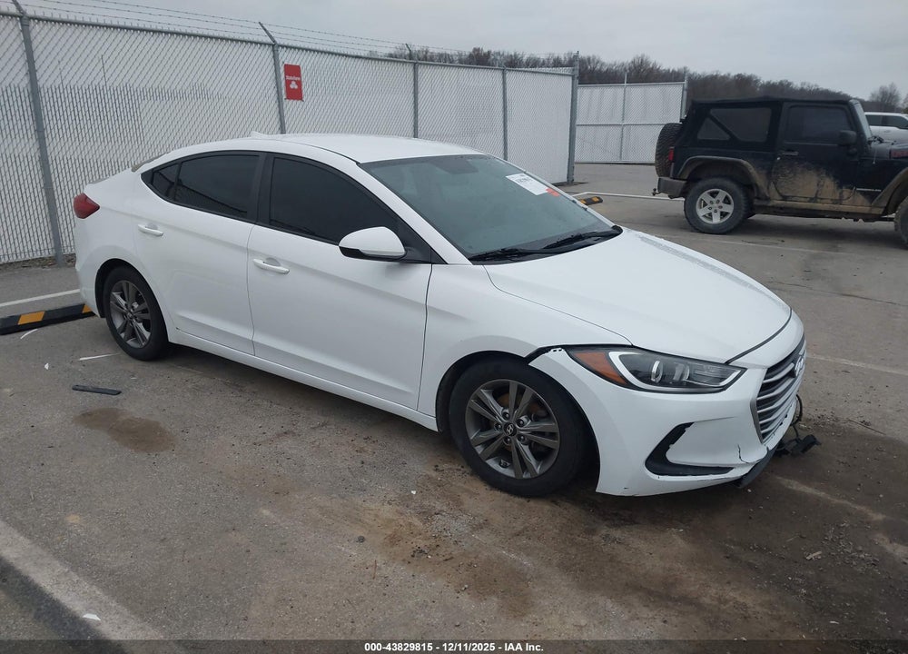 2017 HYUNDAI ELANTRA SE VIN: 5NPD84LF0HH115696