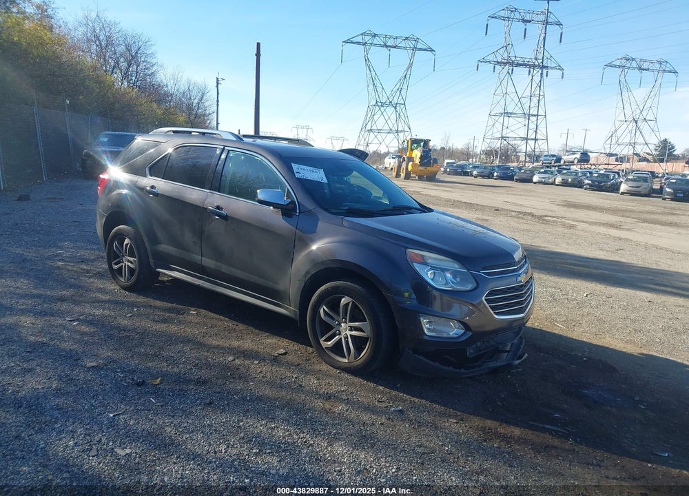 2016 CHEVROLET EQUINOX LTZ VIN: 2GNFLGE3XG6212748