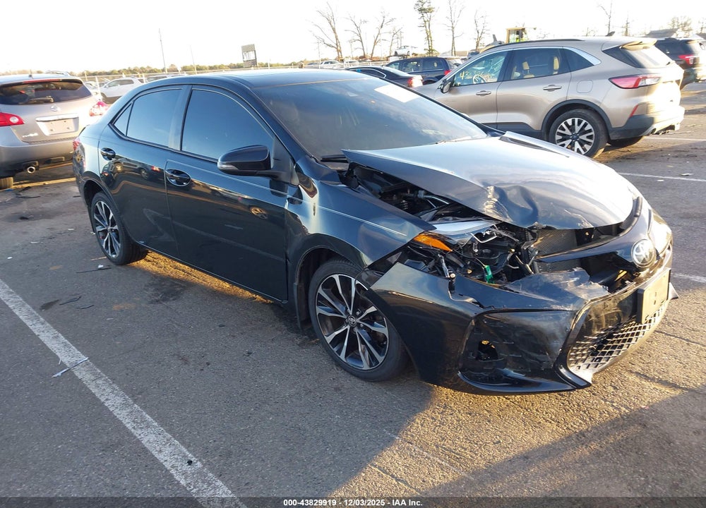 2017 TOYOTA COROLLA XSE VIN: 2T1BURHE6HC923523