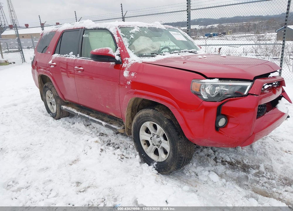 2016 TOYOTA 4RUNNER SR5 VIN: JTEBU5JR1G5299501