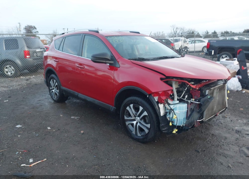 2016 TOYOTA RAV4 LE VIN: JTMBFREV6GJ087696