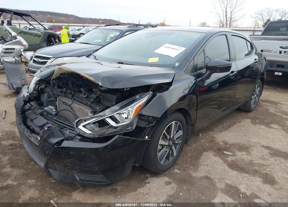 2021 NISSAN VERSA SV XTRONIC CVT VIN: 3N1CN8EVXML837562