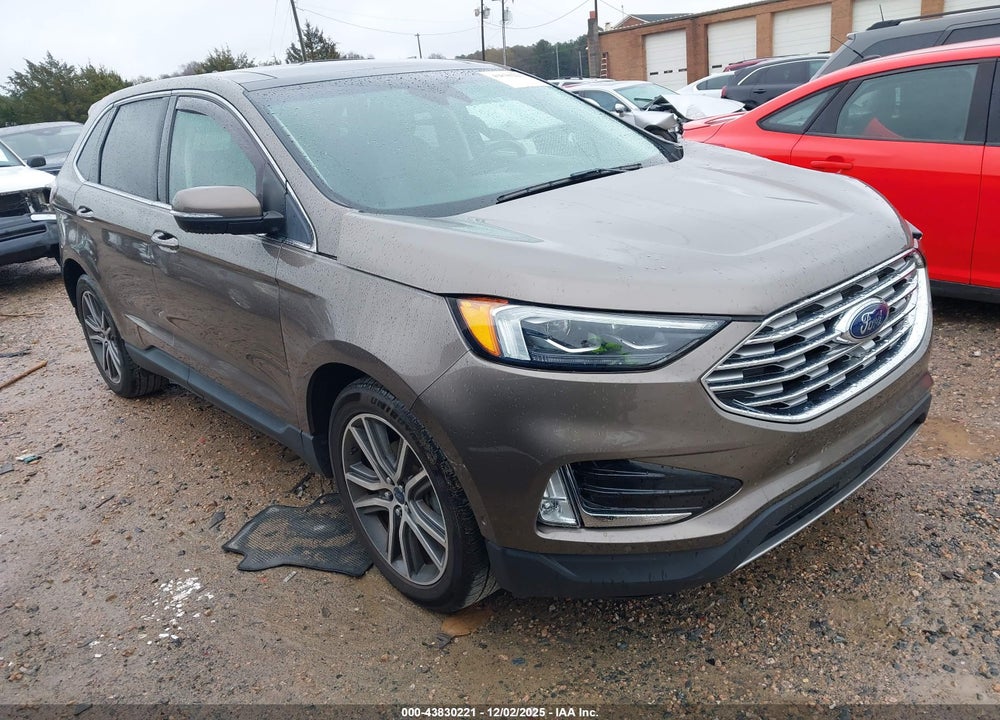 2019 FORD EDGE TITANIUM VIN: 2FMPK3K98KBB34161