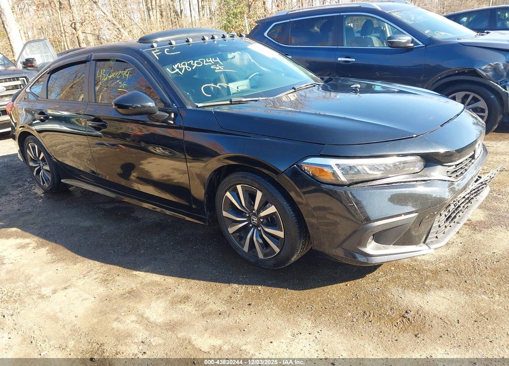 2022 HONDA CIVIC EX VIN: JHMFE1F75NX002040