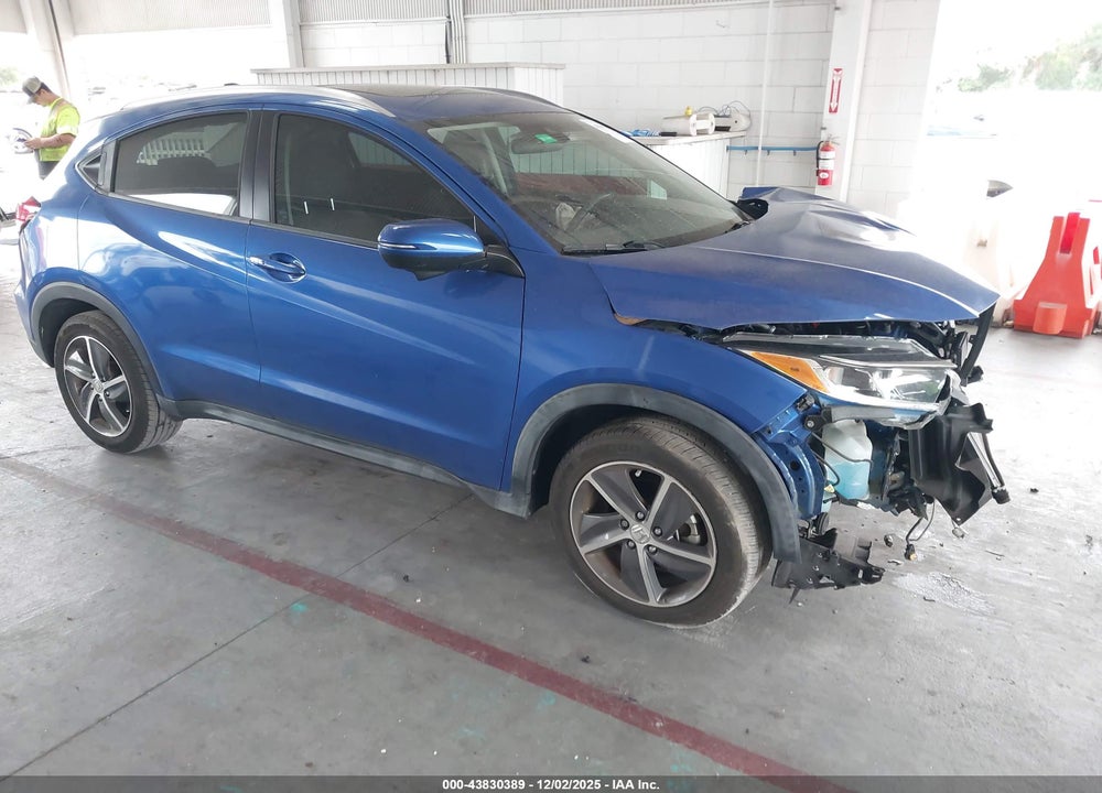 2022 HONDA HR-V EX VIN: 3CZRU5H51NM709222