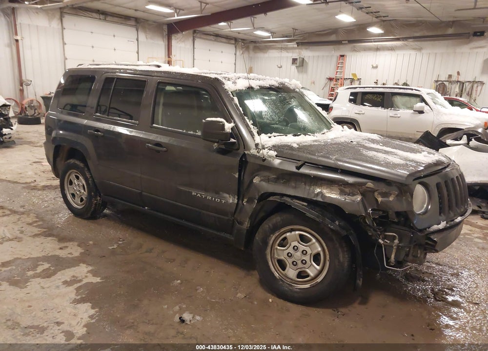2017 JEEP PATRIOT SPORT FWD VIN: 1C4NJPBB4HD103890