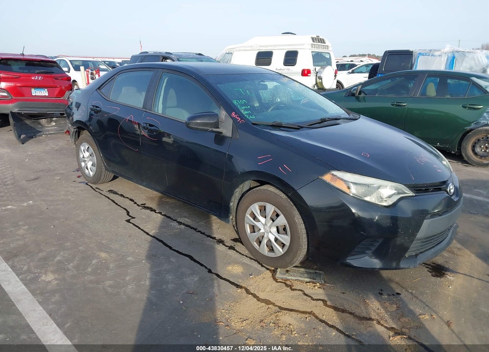 2016 TOYOTA COROLLA L VIN: 5YFBURHE2GP389208
