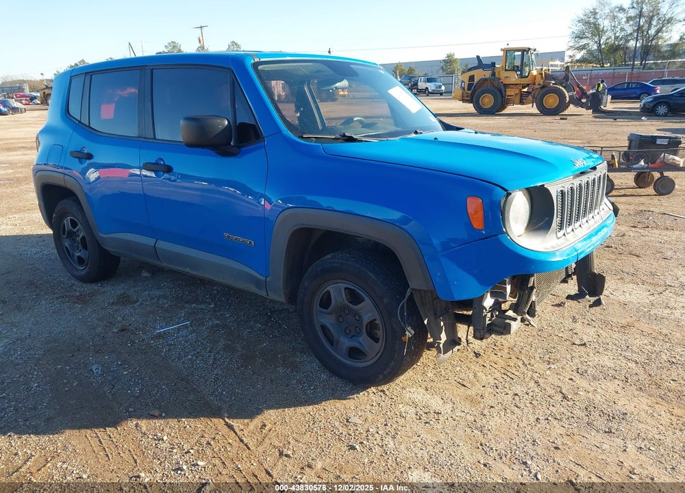 2015 JEEP RENEGADE SPORT VIN: ZACCJBAT5FPB78715