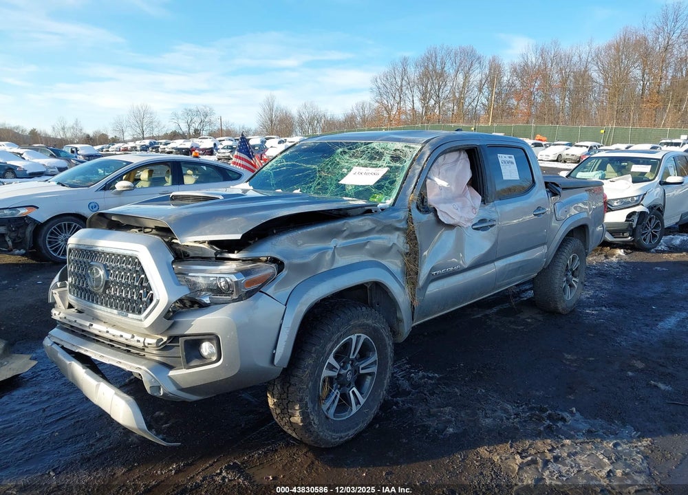 2018 TOYOTA TACOMA TRD SPORT VIN: 5TFCZ5AN7JX129792