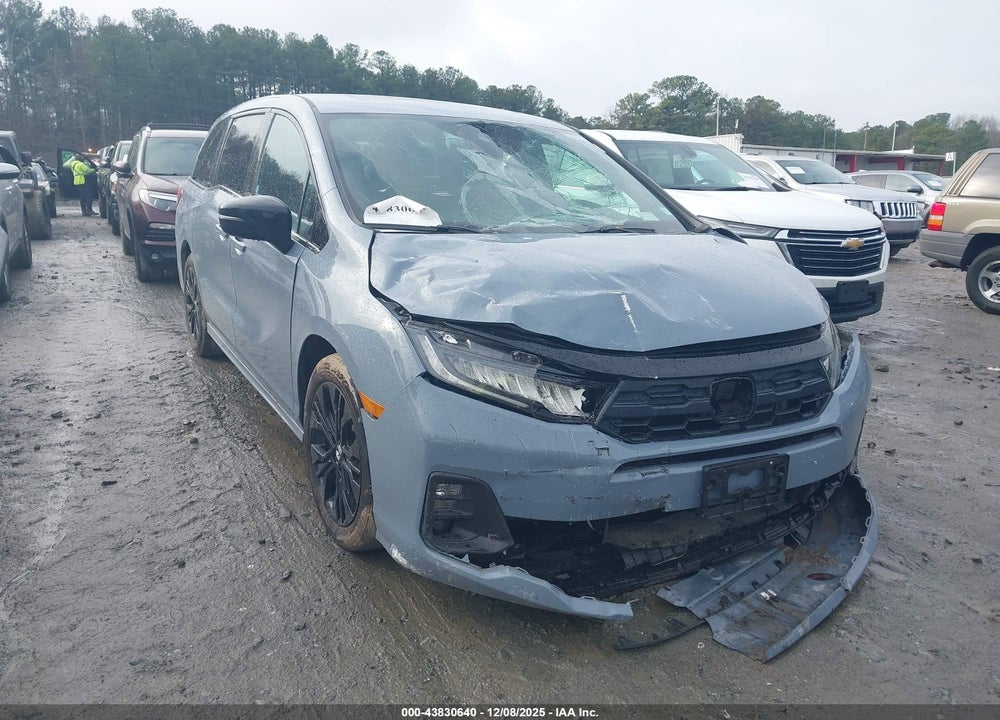 2025 HONDA ODYSSEY SPORT-L VIN: 5FNRL6H75SB059231