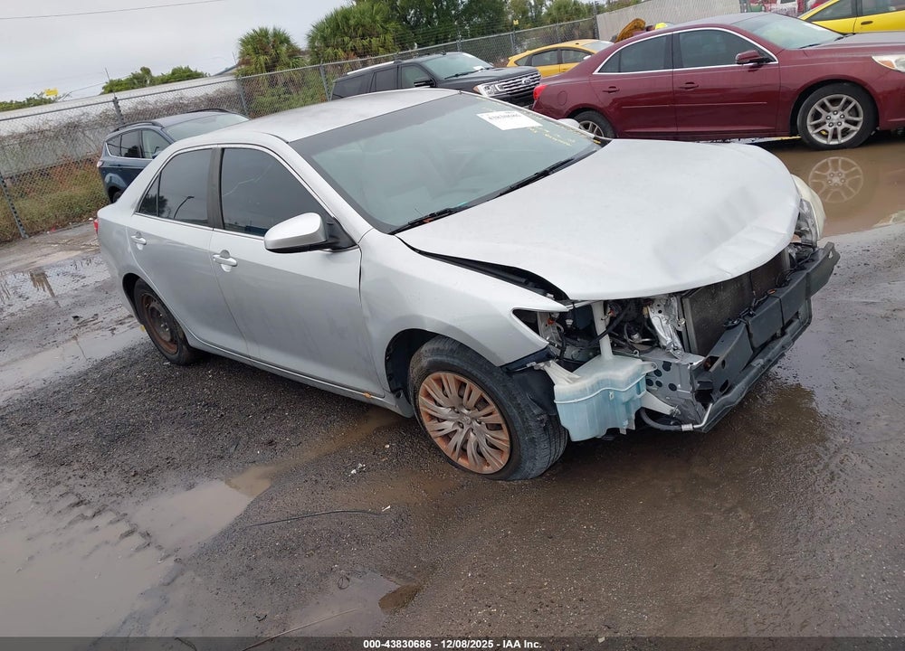 2012 TOYOTA CAMRY L VIN: 4T1BF1FK7CU546227