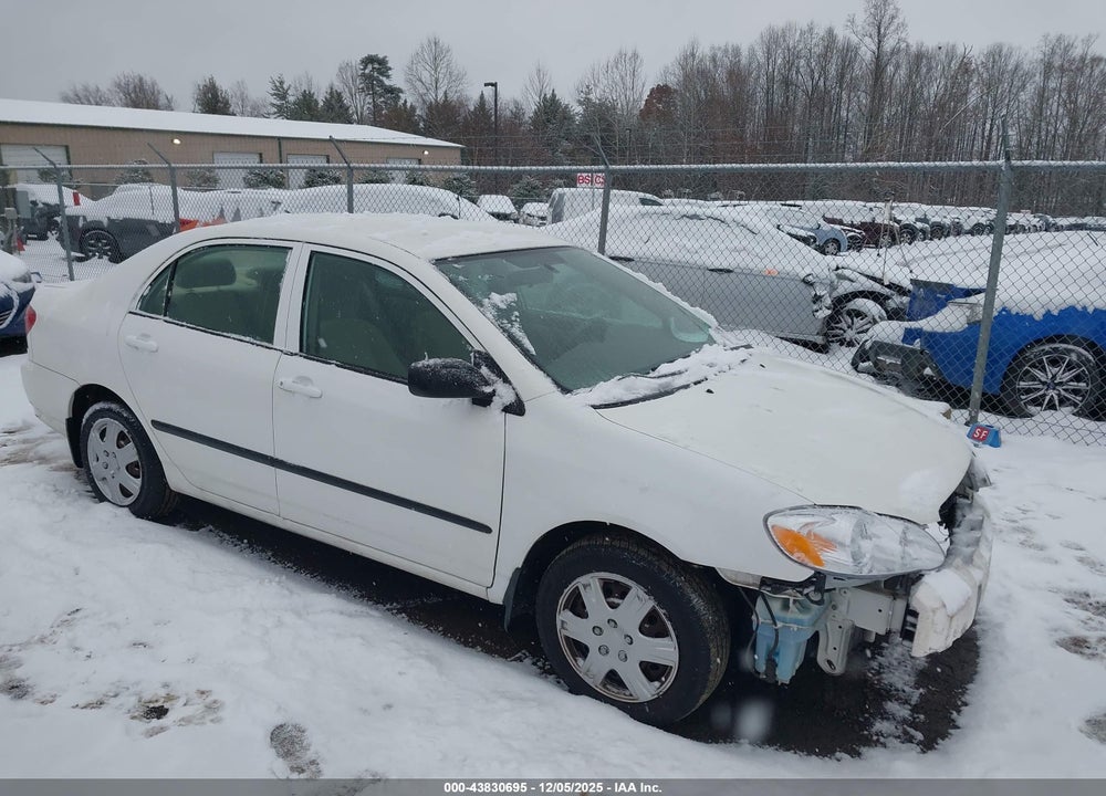 2007 TOYOTA COROLLA CE VIN: JTDBR32E770101622