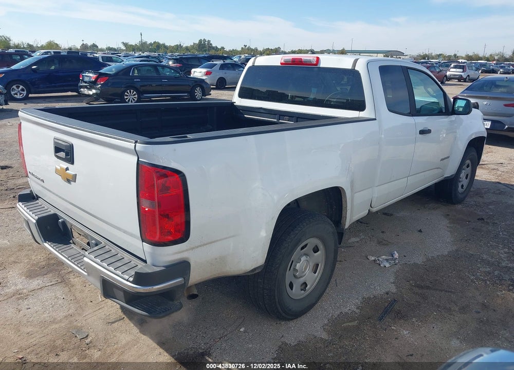 2018 CHEVROLET COLORADO WT VIN: 1GCHSBEA4J1323585