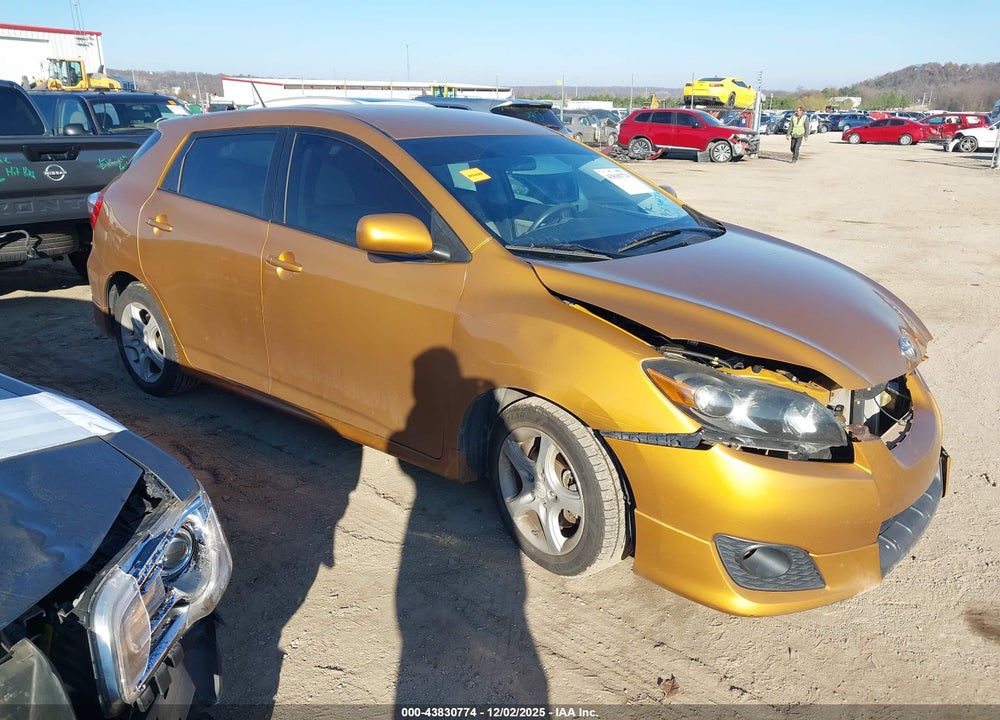 2009 TOYOTA MATRIX S VIN: 2T1KE40E29C023621