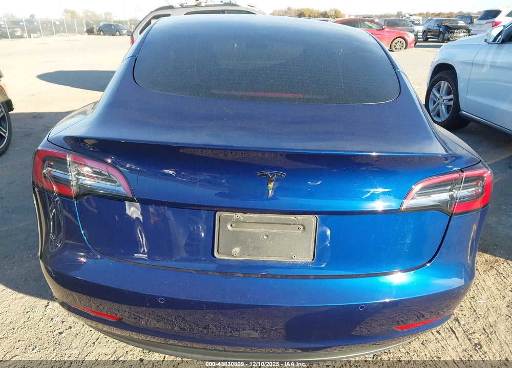 2021 TESLA MODEL 3 STANDARD RANGE PLUS REAR-WHEEL DRIVE VIN: 5YJ3E1EA2MF094461