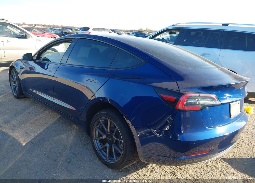 2021 TESLA MODEL 3 STANDARD RANGE PLUS REAR-WHEEL DRIVE VIN: 5YJ3E1EA2MF094461