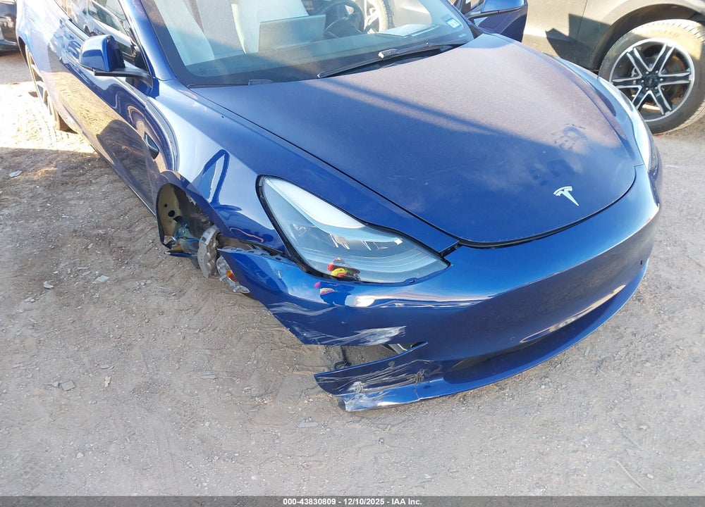 2021 TESLA MODEL 3 STANDARD RANGE PLUS REAR-WHEEL DRIVE VIN: 5YJ3E1EA2MF094461