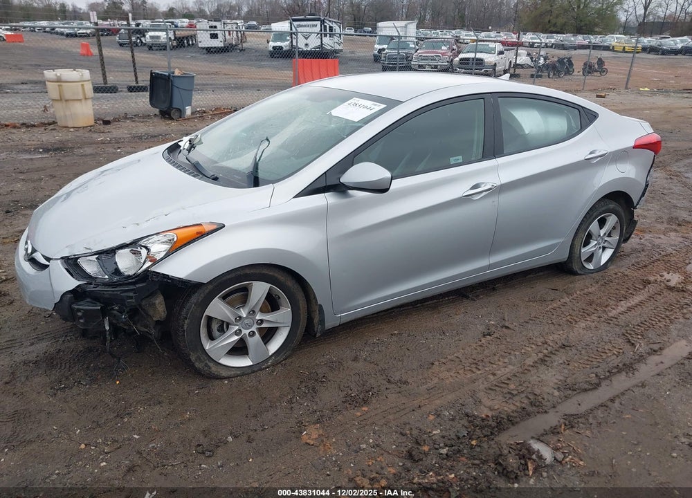 2013 HYUNDAI ELANTRA GLS VIN: 5NPDH4AE4DH289002