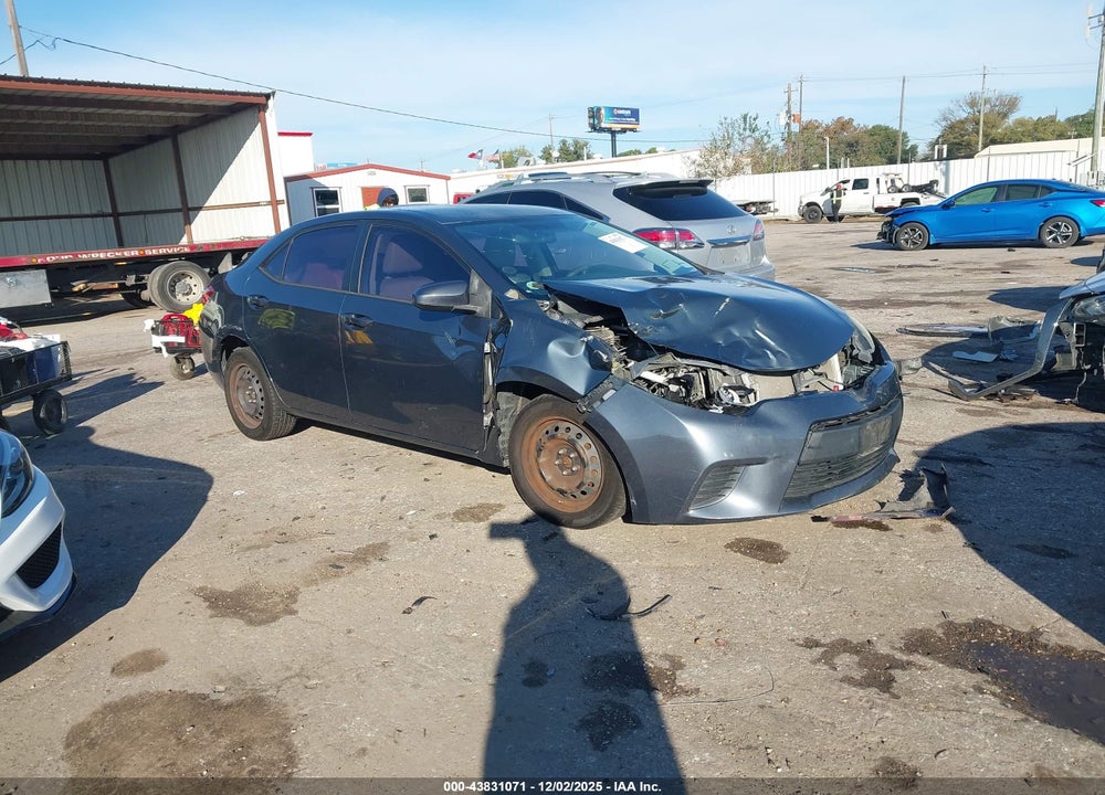 2014 TOYOTA COROLLA LE VIN: 5YFBURHE9EP072247