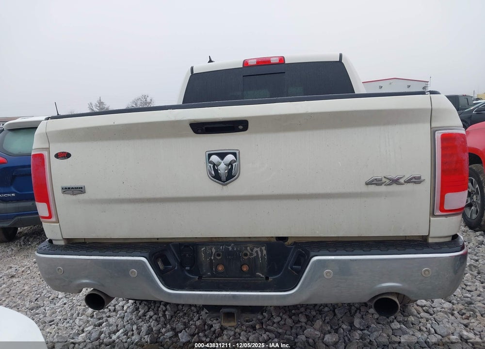 2017 RAM 1500 LONGHORN  4X4 5'7 BOX VIN: 1C6RR7PT1HS522990