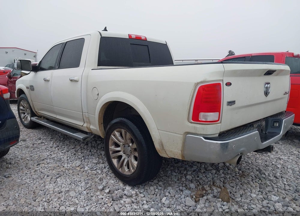 2017 RAM 1500 LONGHORN  4X4 5'7 BOX VIN: 1C6RR7PT1HS522990