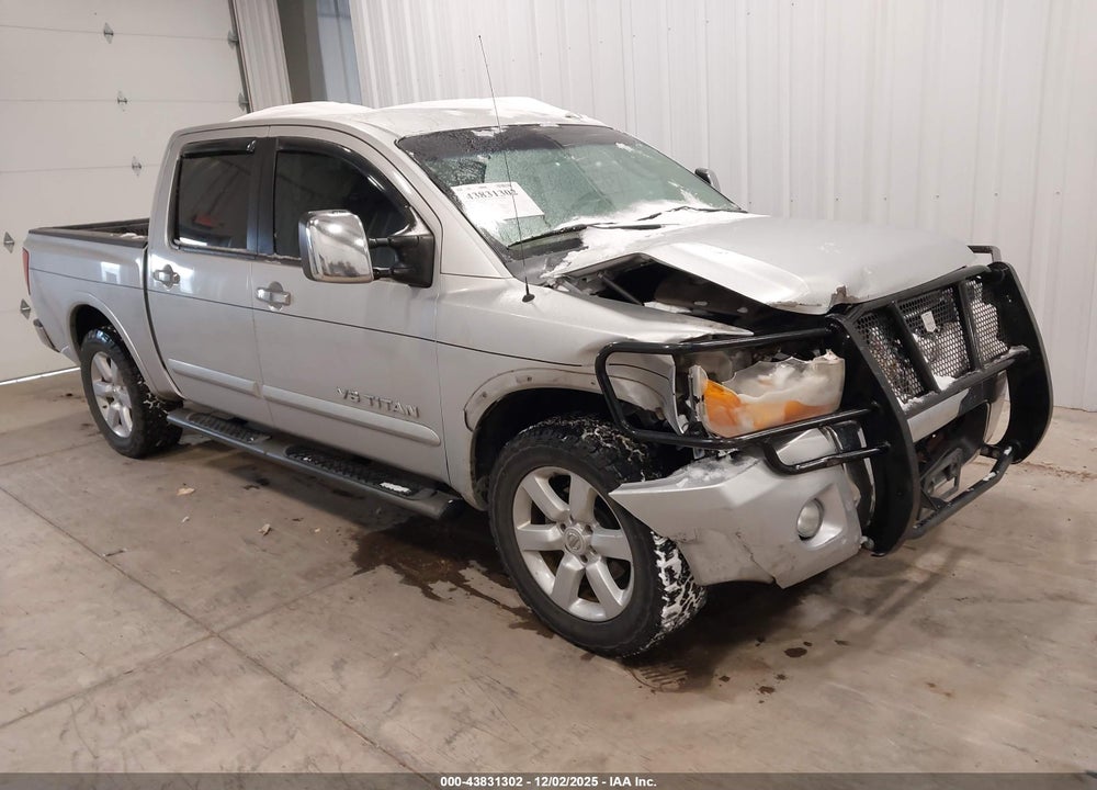 2008 NISSAN TITAN PRO-4X/XE VIN: 1N6BA07C88N339333