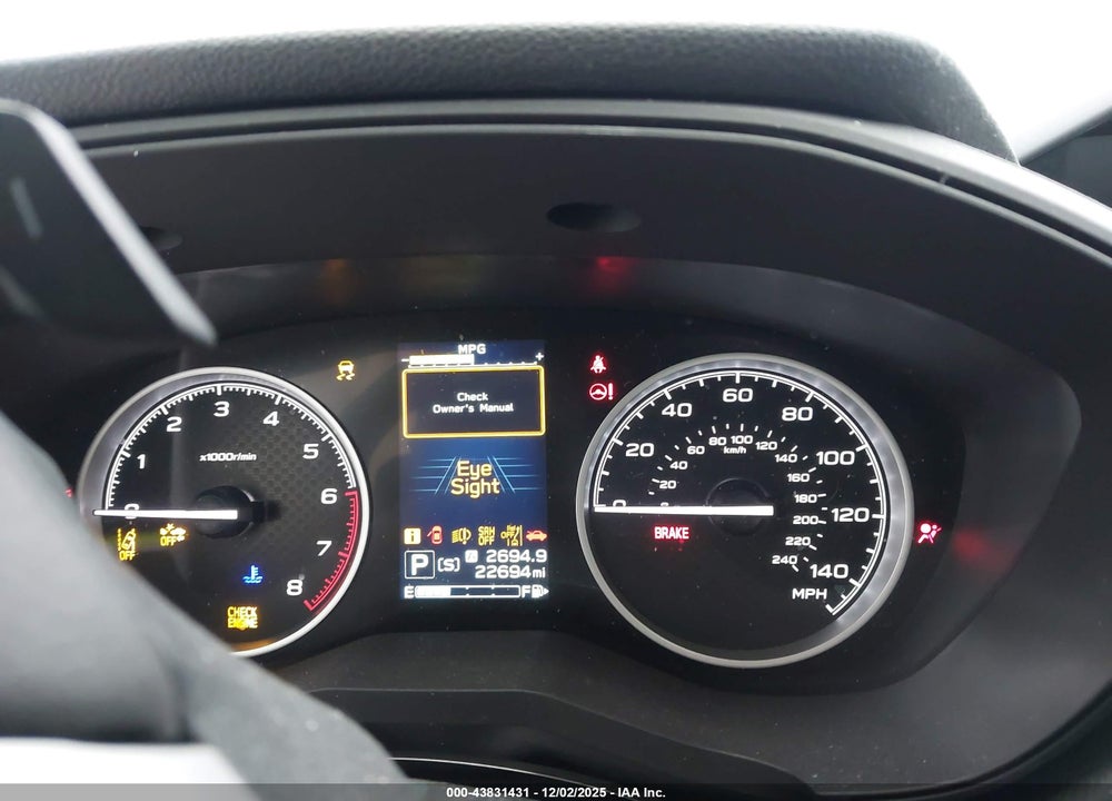 2024 SUBARU FORESTER LIMITED VIN: JF2SKAKC3RH402854