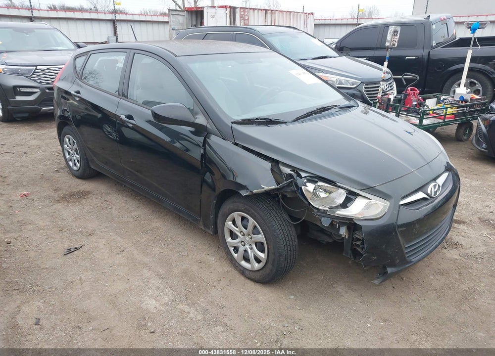 2012 HYUNDAI ACCENT GS VIN: KMHCT5AE2CU042271