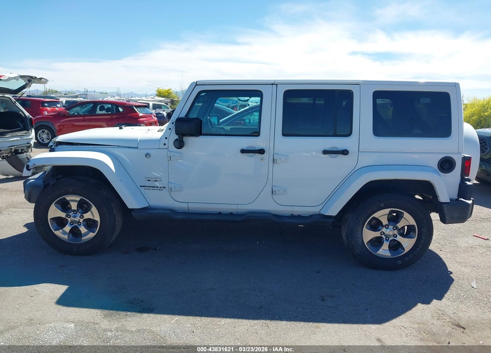 2016 JEEP WRANGLER UNLIMITED SAHARA VIN: 1C4BJWEG6GL251774