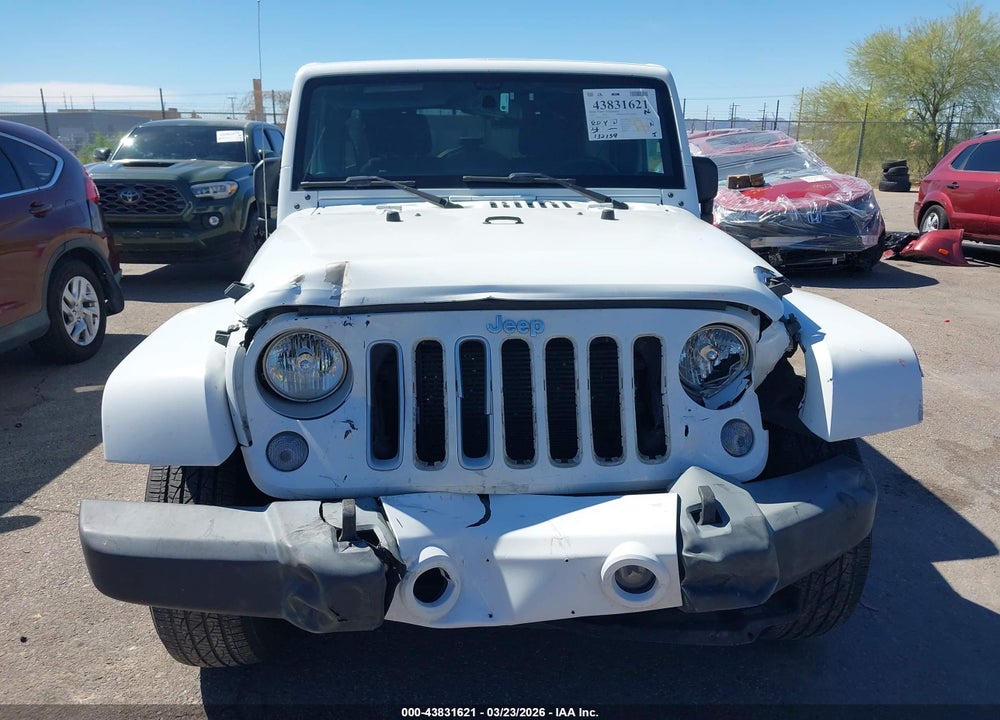 2016 JEEP WRANGLER UNLIMITED SAHARA VIN: 1C4BJWEG6GL251774