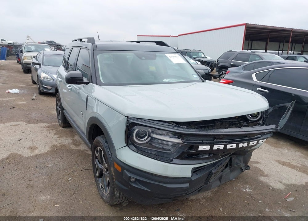 2021 FORD BRONCO SPORT OUTER BANKS VIN: 3FMCR9C65MRB40456