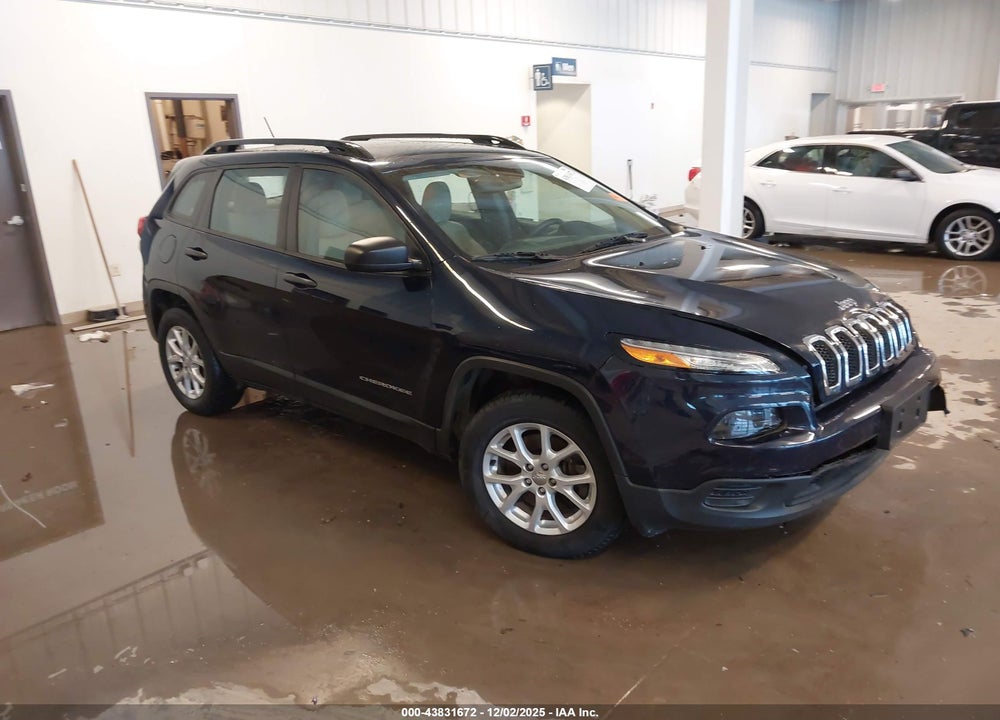 2016 JEEP CHEROKEE SPORT VIN: 1C4PJMAB1GW145493