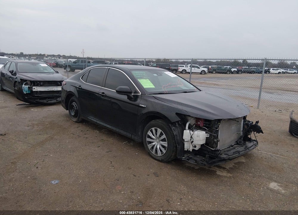 2021 TOYOTA CAMRY LE HYBRID VIN: 4T1C31AKXMU566672