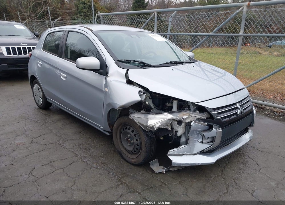 2021 MITSUBISHI MIRAGE CARBONITE EDITION/ES/LE VIN: ML32AUHJ5MH007983