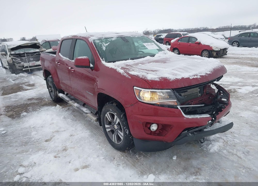 2017 CHEVROLET COLORADO LT VIN: 1GCGTCEN6H1200592